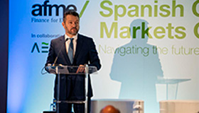 El presidente inaugura la Conferencia anual de mercados de capitals AFME