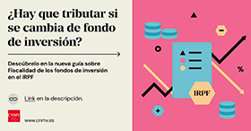 Guía sobre la fiscalidad del os fondos de inversión