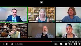 La consejera Helena Viñes en la jornada: “Global public session with the Expert Group on Net-Zero Emissions Commitments of Non-State Entities”