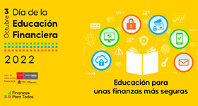Próximo 3 de octubre: Se acerca el día de la educación financiera