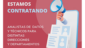 El próximo miércoles 28 termina el plazo para entrar en la nueva convocatoria de plazas para analistas de datos y técnicos en distintas direcciones