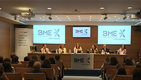 La vicepresidenta, en de inauguración de la 3ª edición del Club Financiero: El creciente interés de las jóvenes por las finanzas