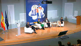 Helena Viñes, en el acto “Sostenibilidad: Transparencia y responsabilidad social de las empresas”