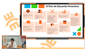 Maria Eugenia Cadenas participa en el Curso Salud Financiera: nuestras decisiones y el futuro, del CENIE