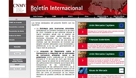 Nuevo boletín internacional