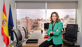 La vicepresidenta, en la jornada del FOGAIN en Barcelona