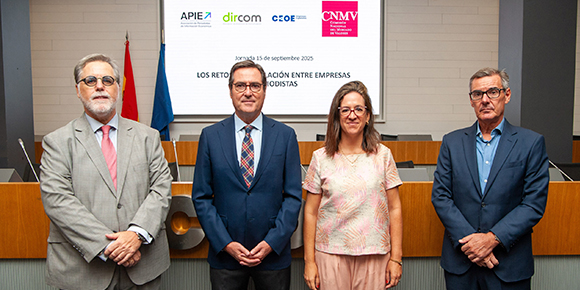 Carlos San Basilio, en la Jornada CNMV- APIE- Dircom- CEOE sobre las relaciones entre los medios de comunicación y las empresas cotizadas